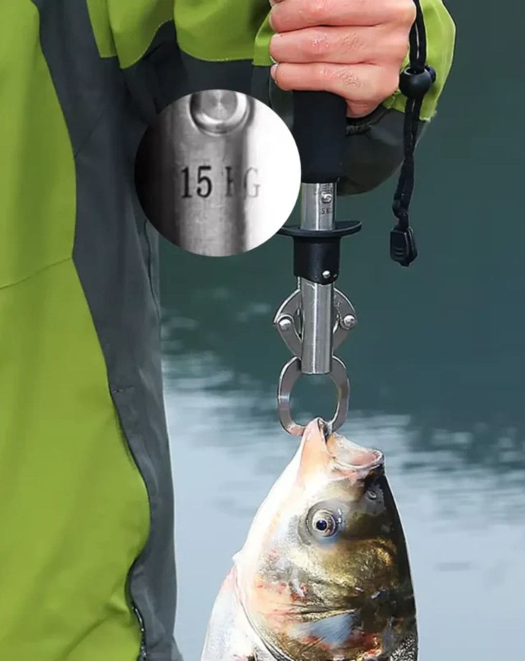 Fishing Pliers with Built-in Scale