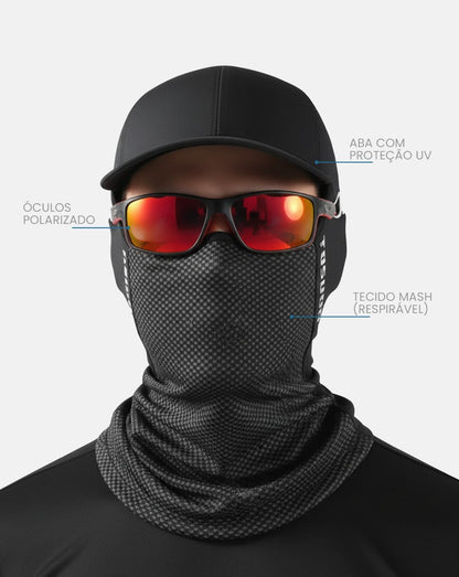 Sun Shield Balaclava & Polarized Sunglasses Set