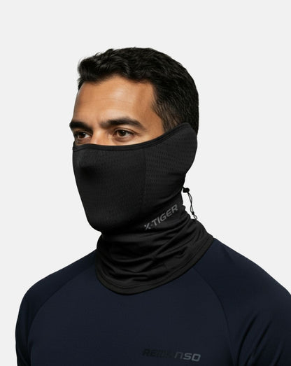 Tiger Fishing Face Mask
