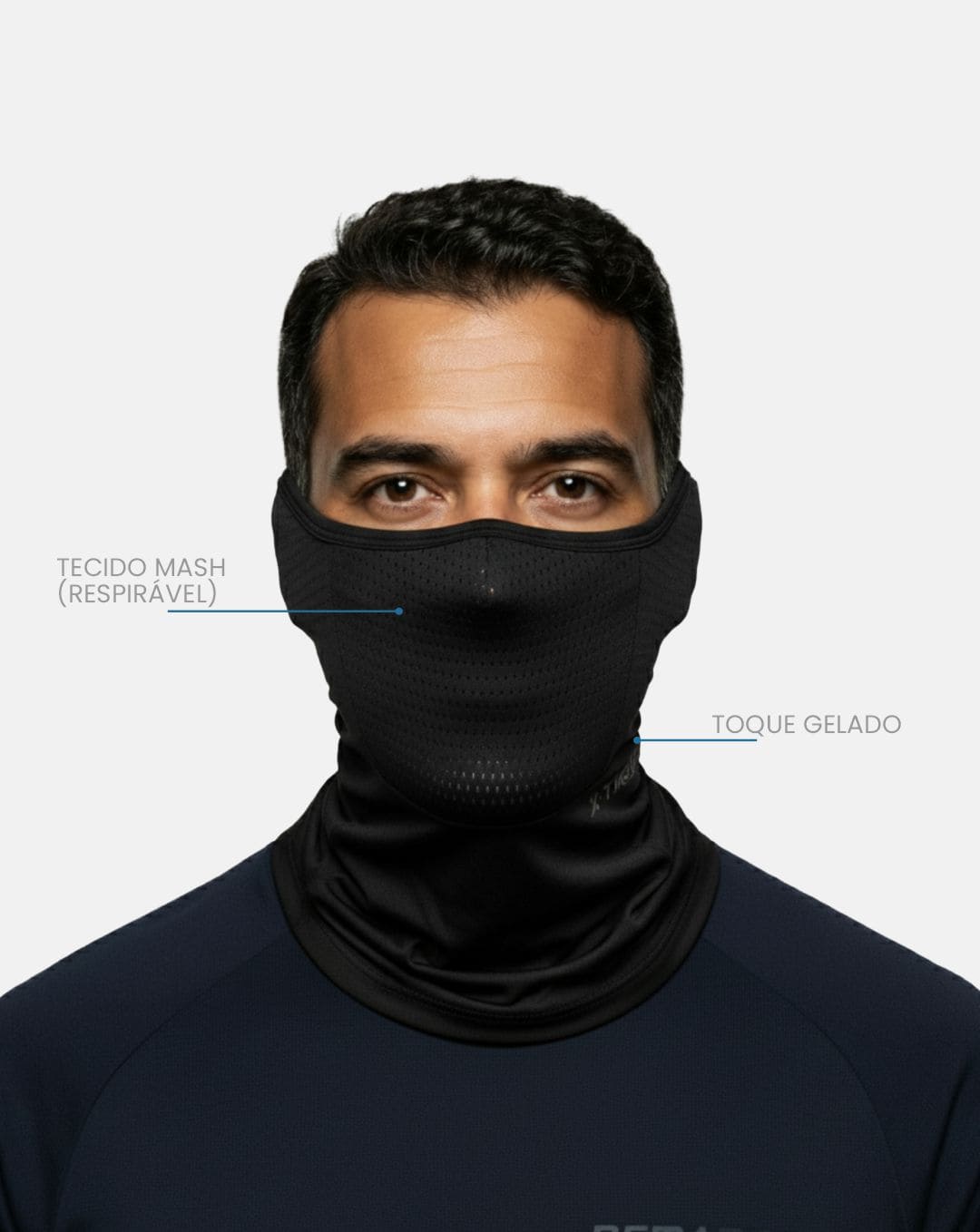 Tiger Fishing Face Mask