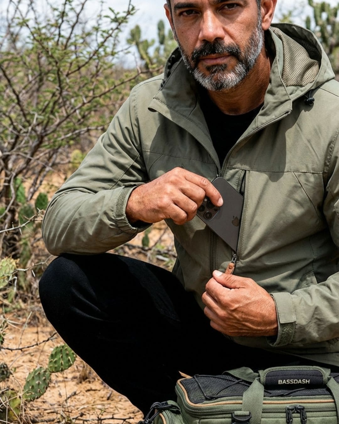 Pantanal Waterproof Jacket – Green